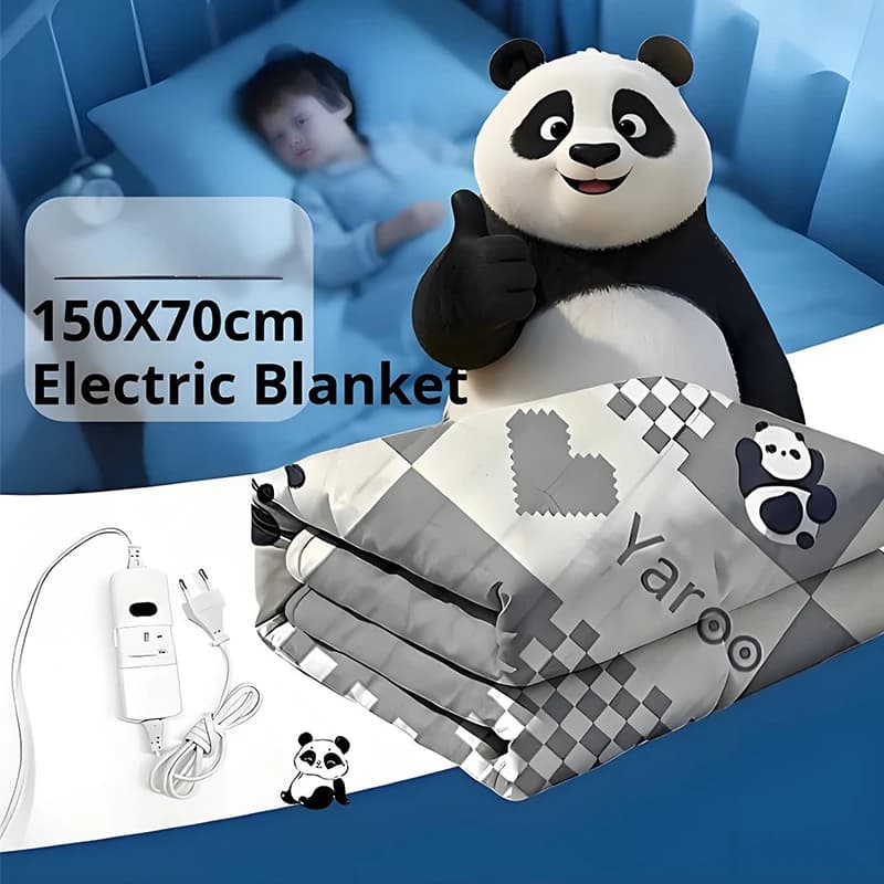 Coperta elettrica 220V Coperta riscaldante elettrica Termostato automatico più spesso Scaldamuscoli Materasso termico per coperta riscaldata
