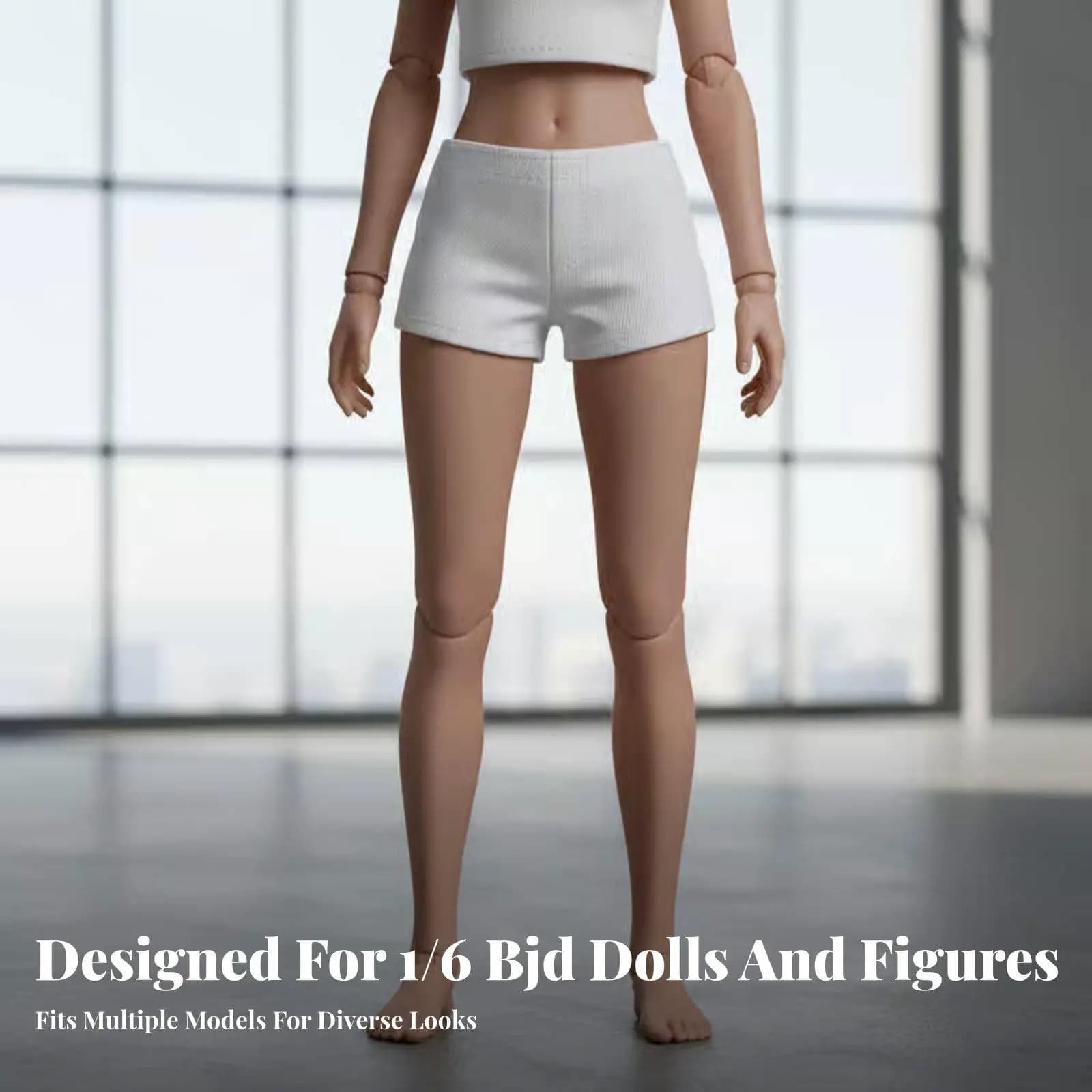 BJD Underwear Blue Jean Shorts 1 6 Scale Doll Accessories Fashionable Doll Clothing for 29 Cm Dolls