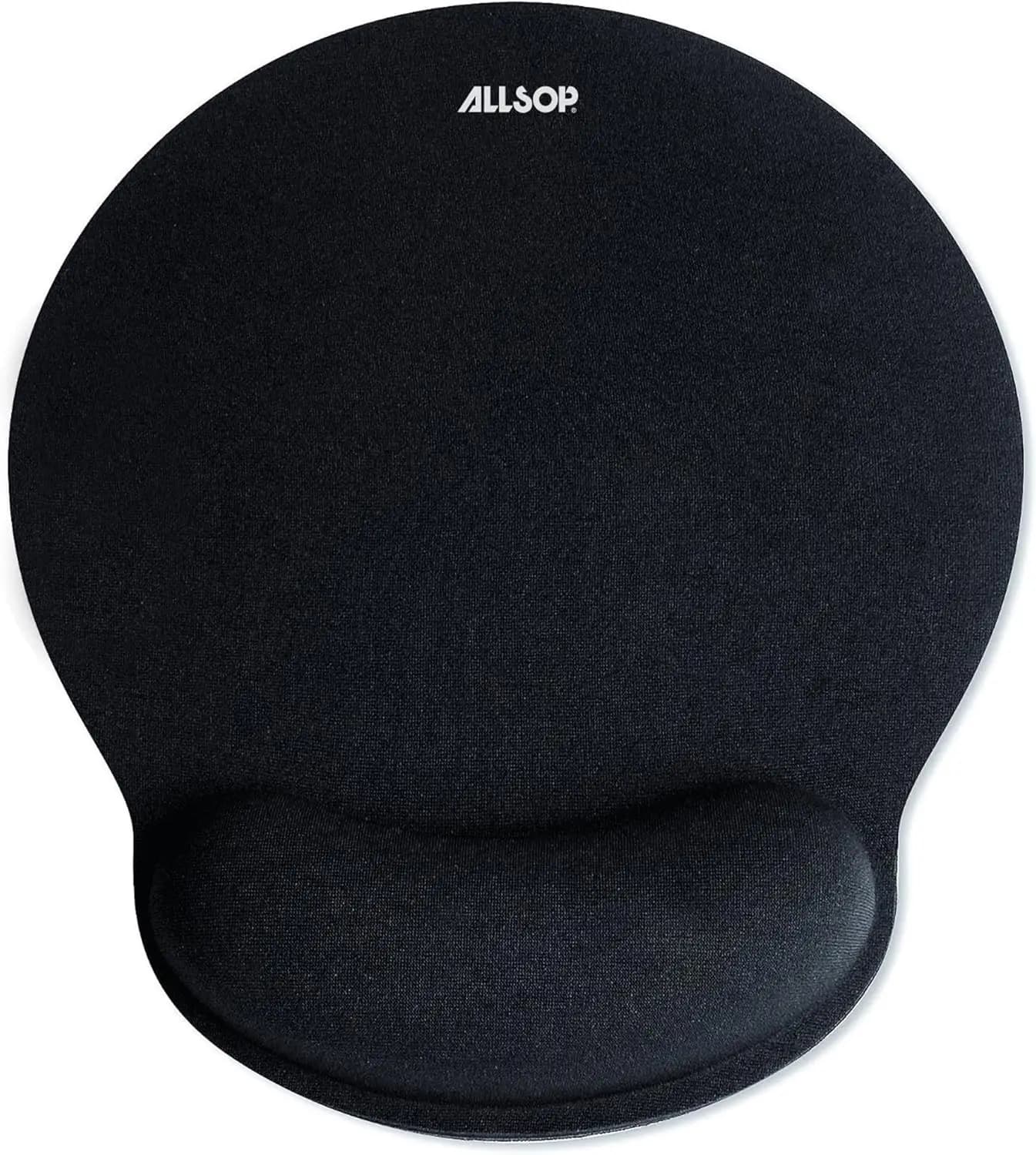 Tappetino per mouse ergonomico in memory foam con poggiapolsi per comfort e supporto