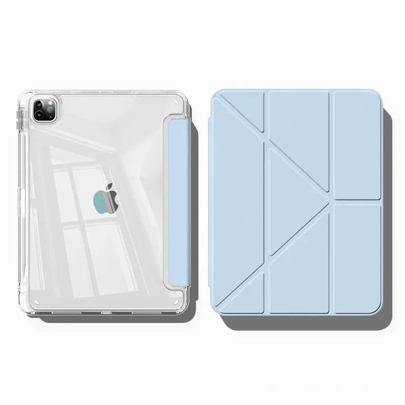 For IPad Air 3 10.5 Inch Protect Case for IPad 7th Gen 8th Gen 9th Gen 10.2 Inch Smart Cover with Y Fold Pencil Slot Holder