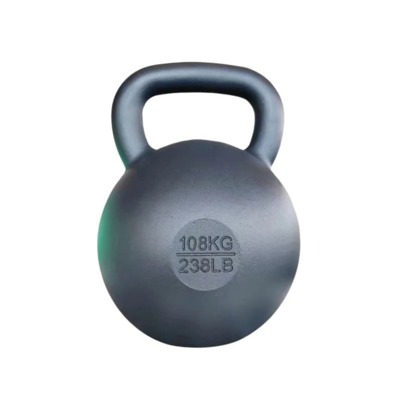 56kg Cast Iron Kettlebell, 80kg, 100kg, 108kg, Fitness and Gym Training Equipment, Promotion Accessories