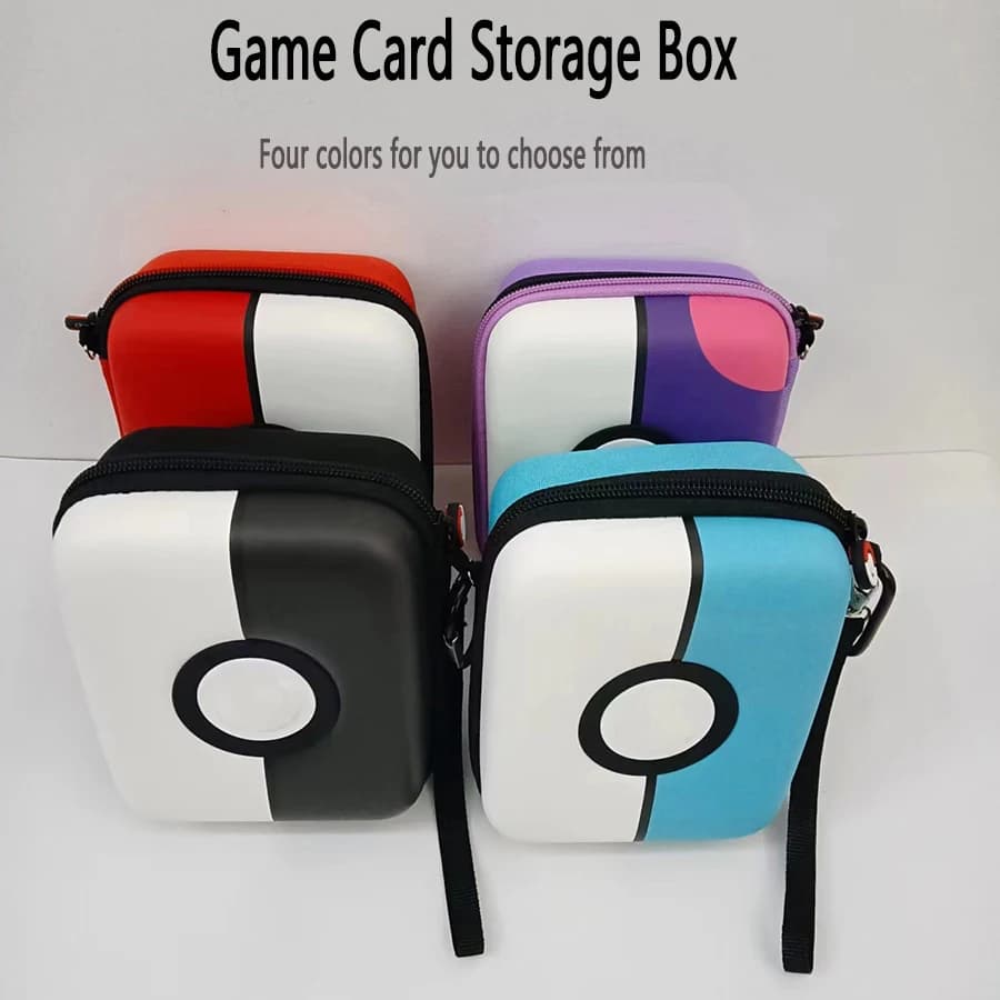 Hard-Shell Storage Box Carrying Case For Magic PTCG MTG Trading Cards, Gifts For Boys Girls, Holds 400+ Car