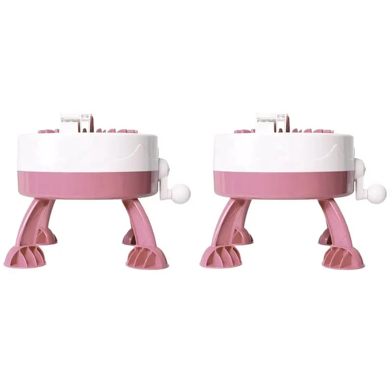 B97A-2X Knitting Machine 22 Needles Smart DIY Knitting Machine DIY Hand Loom Weaving Scarf Sweater Hat Socks Educational