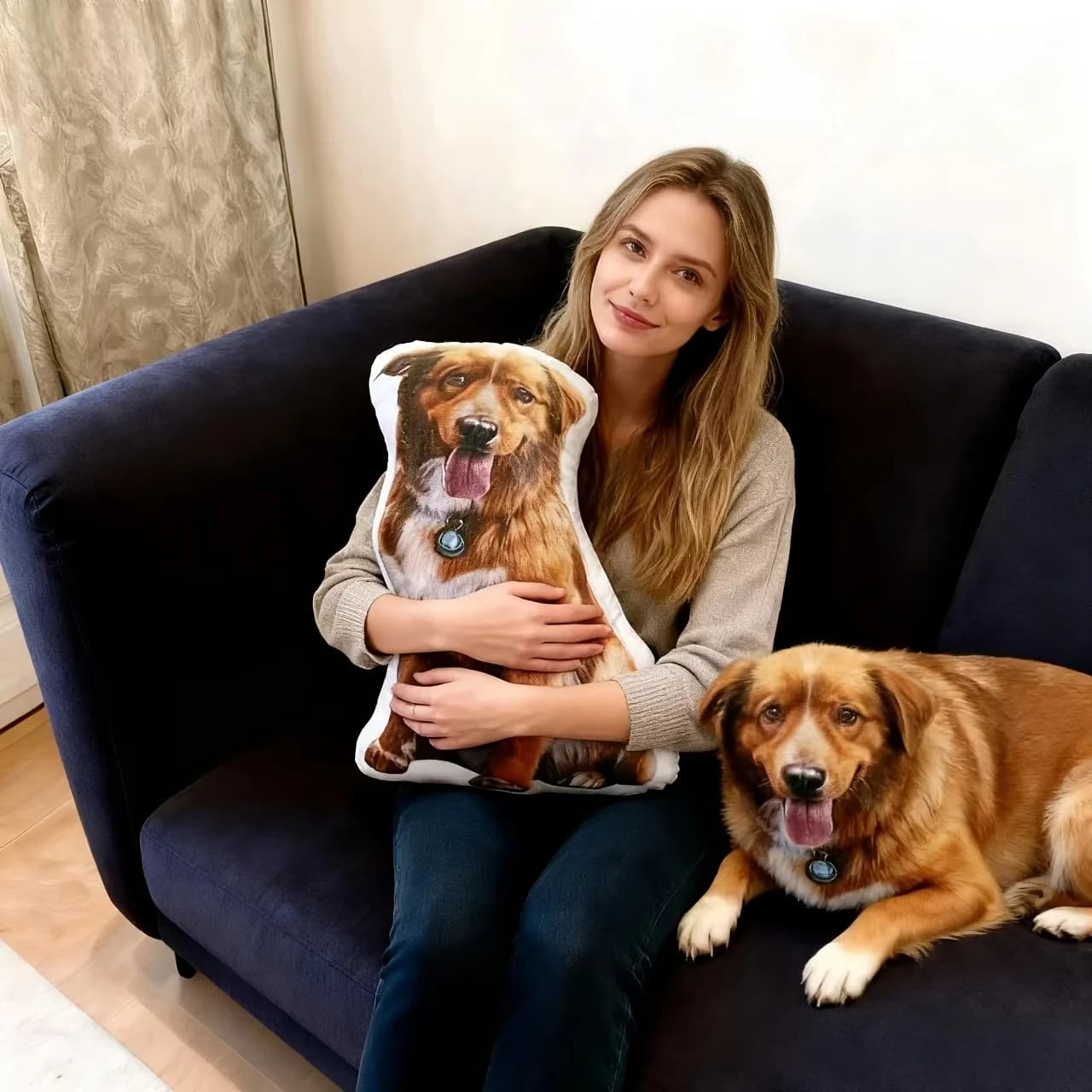 Personalizza un morbido cuscino per animali domestici con immagini, un souvenir esclusivo per cani e gatti. Prepara un regalo a sorpresa per il tuo animale domestico