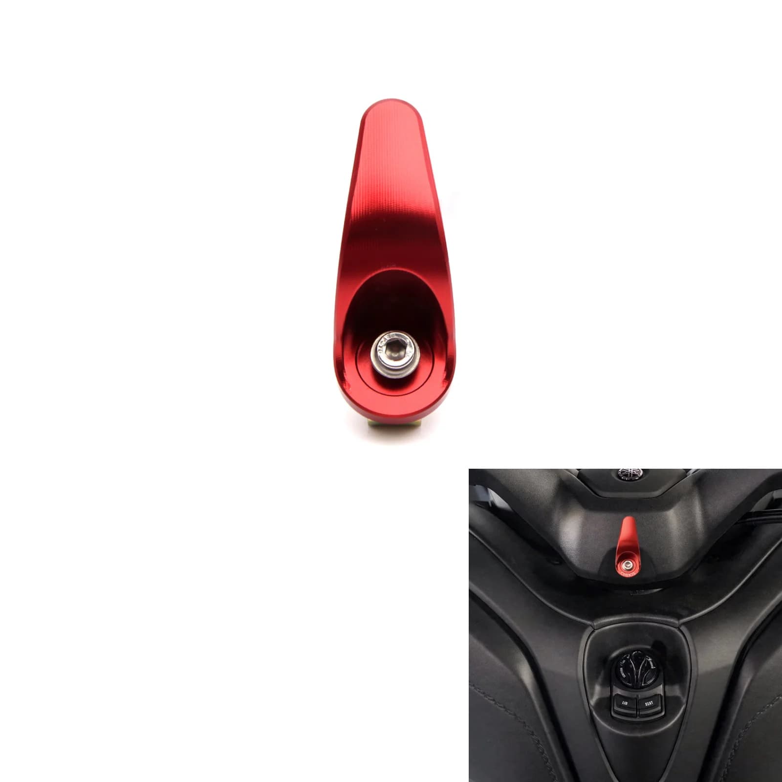 Gancio per bagagli multifunzionale per YAMAHA XMAX 400 300 250 NMAX 125 155 Supporto per gancio per borsa per casco moto