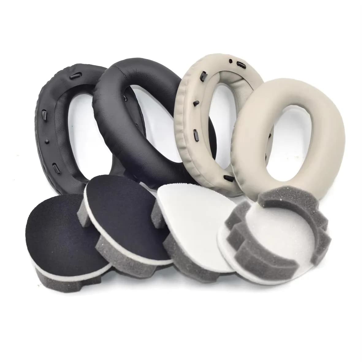Replacement Ear pads for Sony MDR-1000X WH-1000XM2 Headphones Memory Foam Ear Cushions High Quality Earpads headset Leather case