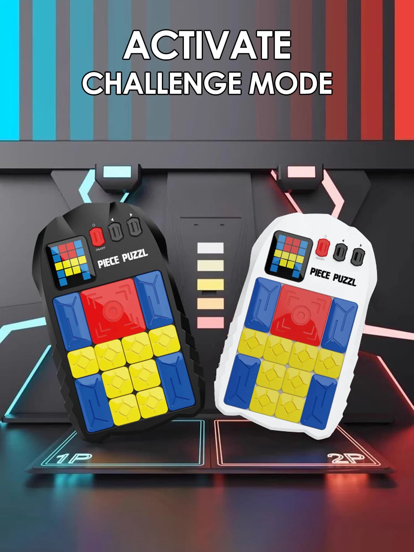 Puzzle Magnetico con Blocchi Scorrevoli, Oltre 500 Livelli, Gioco Rompicapo Educativo, Giocattolo Antistress, Regalo di Natale e Compleanno per Bambini