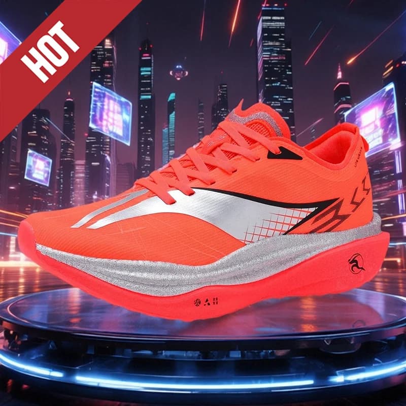 Racing shoes 2026 with Carbon Plate for Marathon, Breathable and Lightweight Sport sneakers for Men and Women, Comfortable and Anti-slip
