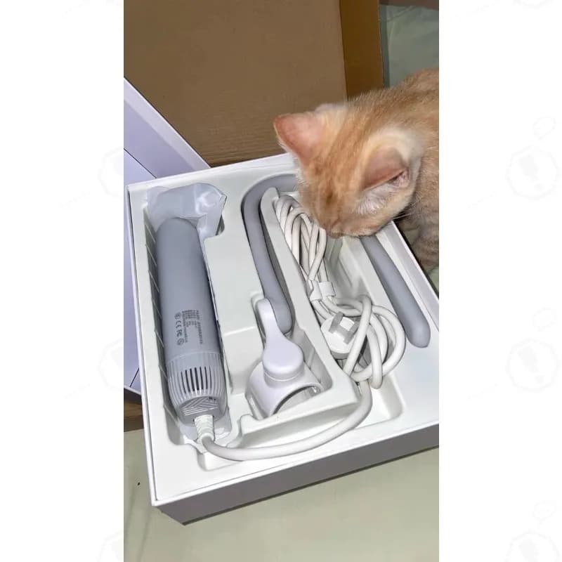 Pet special hair dryer neck hair blowing dog bathing blow drying artifact hair pulling integrated