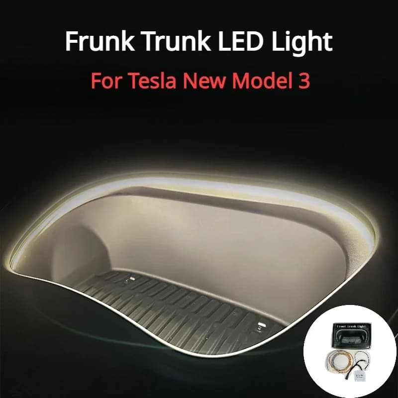 Tesla Model 3 3+ LED Atmospheric lamp Frunk Lighting 3500K 8000K New Model3 Highland 2024 Car accessories
