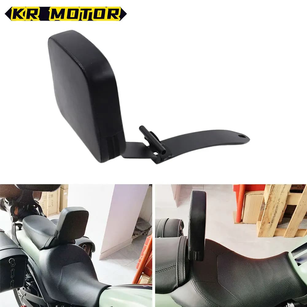 Cuscino dello schienale del conducente del motociclo Rider Solo sedile posteriore Sissy Bar accessori per Kawasaki Vulcan S 650 EN650 VN650 2015-2023