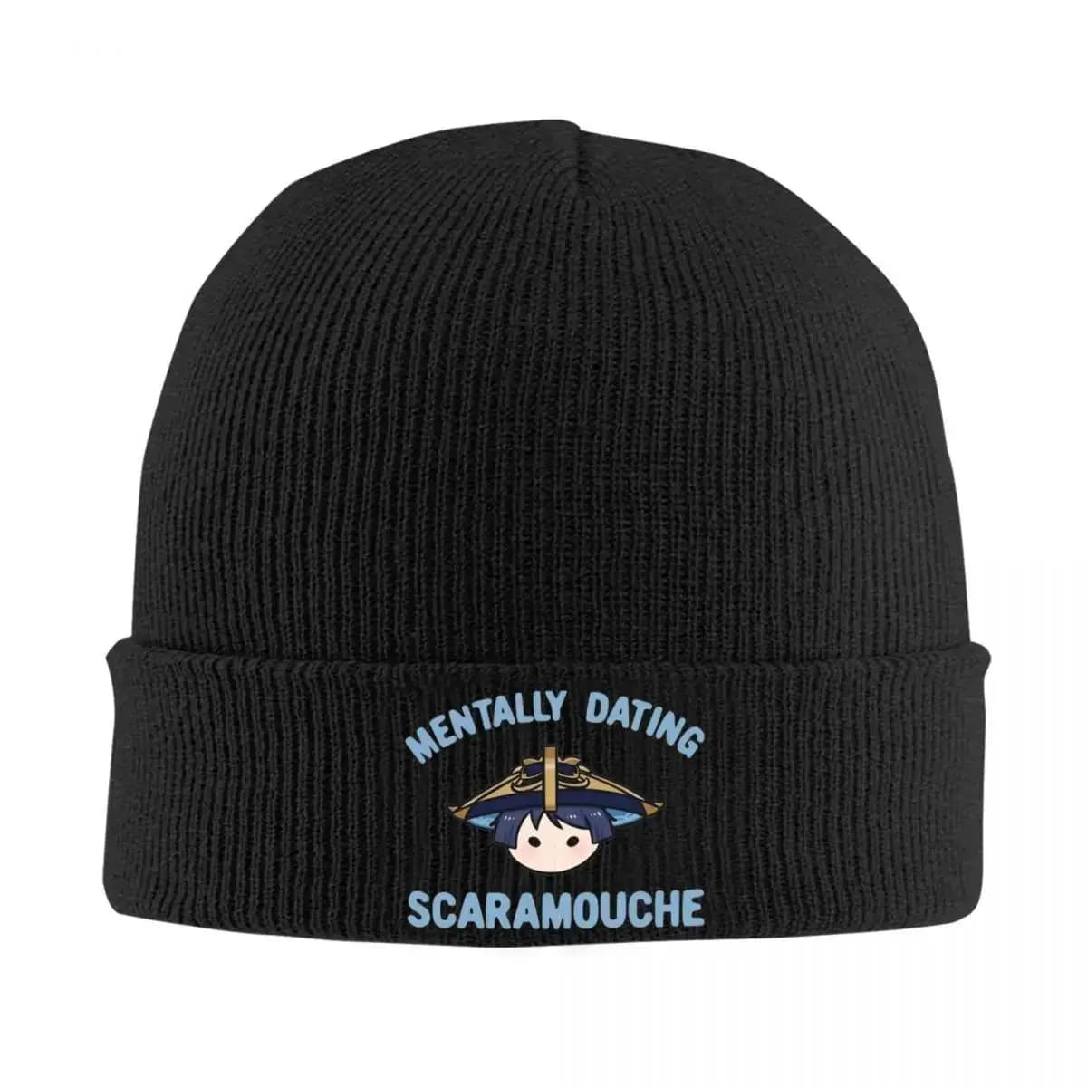 Cappelli in maglia unisex Genshin Impact Scaramouche Wanderer - Berretto invernale e berretto a cappuccio