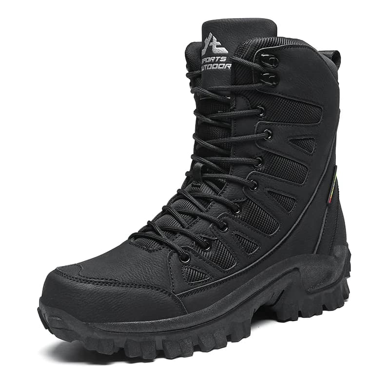 Nuovi stivali da uomo Moda Outdoor Stivali da trekking da uomo High Top Traspirante da uomo Desert Combat Stivaletti Stivali da moto antiscivolo