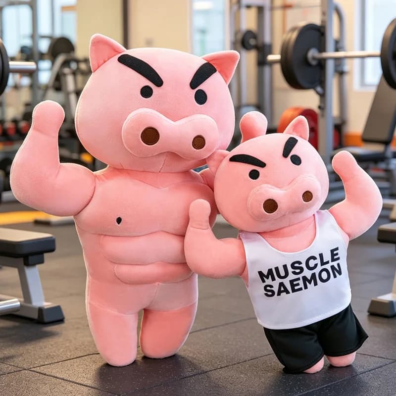 40-70cm Buri Buri Zaemon Crayon Shin-chan Plush Toys Cartoon Kawaii Plushie Anime Birthday Pillow Stuffed Gift for Kid Xmas Cute