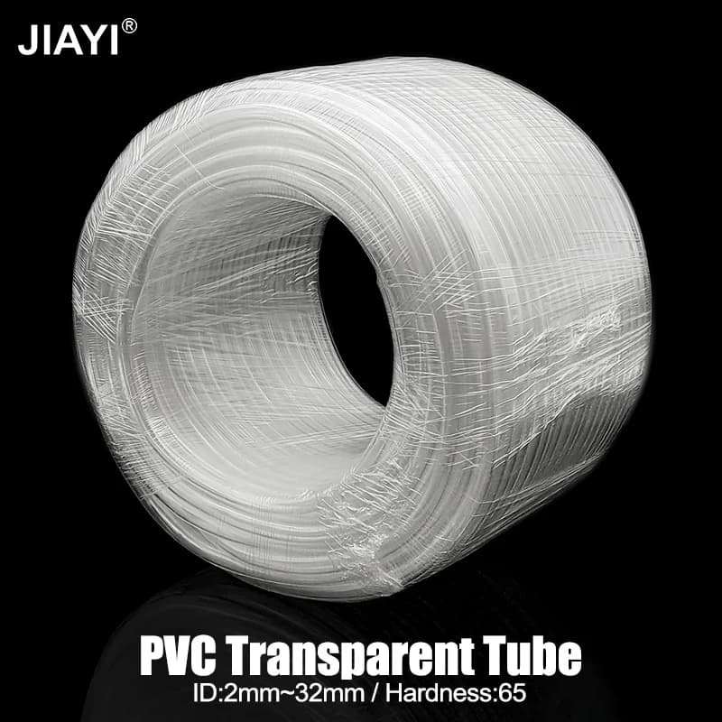 Tubi in plastica PVC trasparente ID 1 2 3 4 5 6 7 8 9 10 12 13 16 19 25 28mm Tubo della pompa dell'acqua Tubo dell'acquario Tubo di irrigazione del giardino