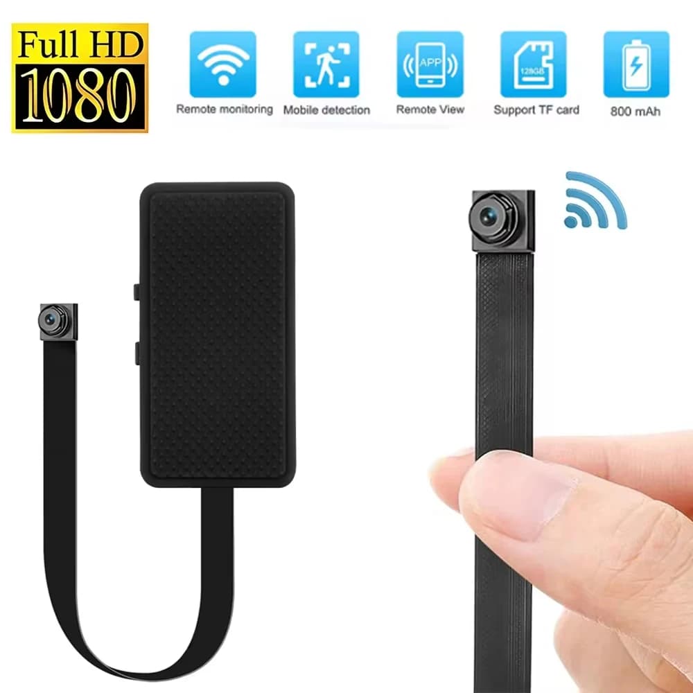 128GB Wifi Macchina Fotografica FAI DA TE di Visione Notturna Mini Camara Micro Videocamera P2P Webcam Senza Fili Videoregistratore di Sicurezza Domestica Nanny macchina fotografica