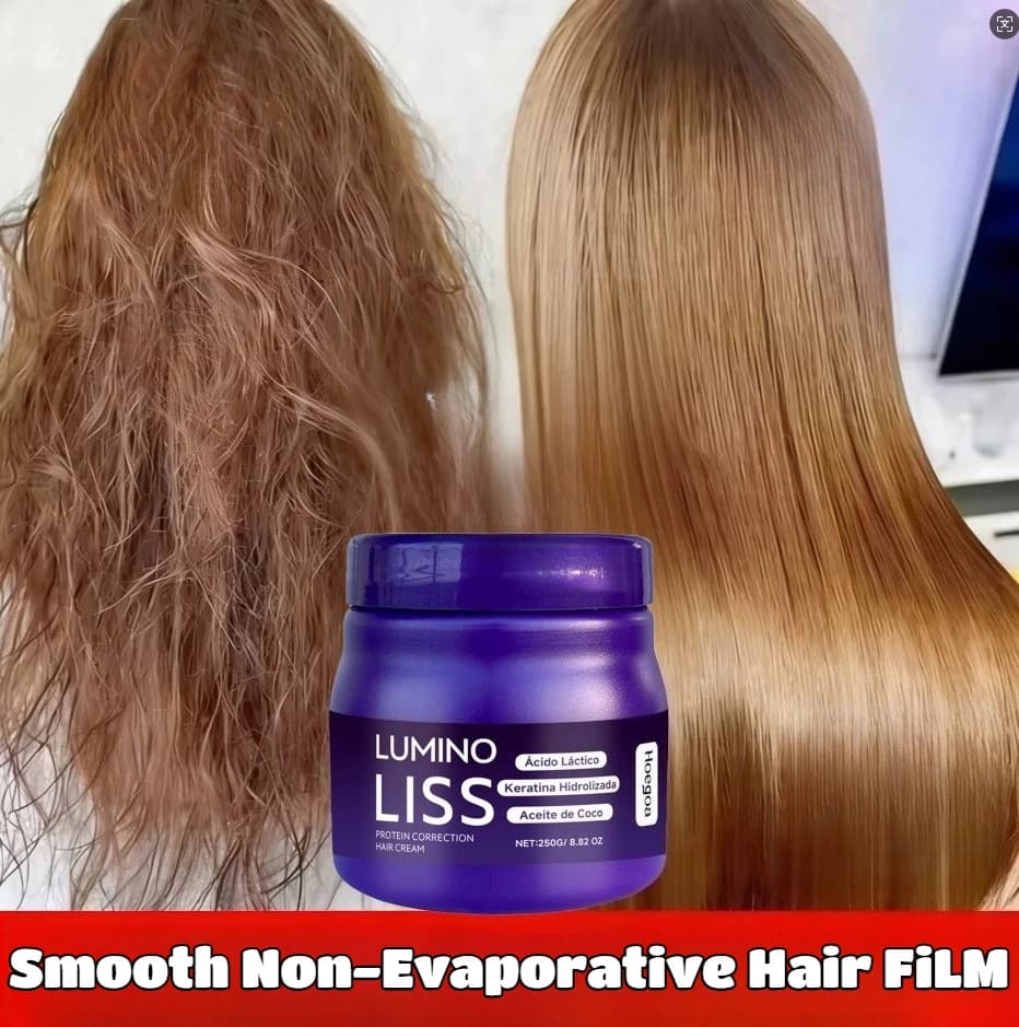Crema Lisciante Proteica – Aiuta a Smagliare i Capelli Crespi e a Definire i Ricci, Nutre e Ammorbidisce i Capelli, Finitura Setosa, Formula Delicata