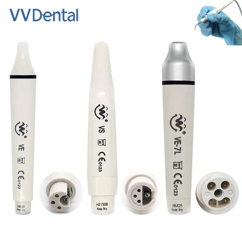 Manipolo per Ablatore Ultrasonico con Impugnatura Staccabile e Cavo, Tubo Flessibile per Ablatore Ultrasonico per Sbiancamento Denti