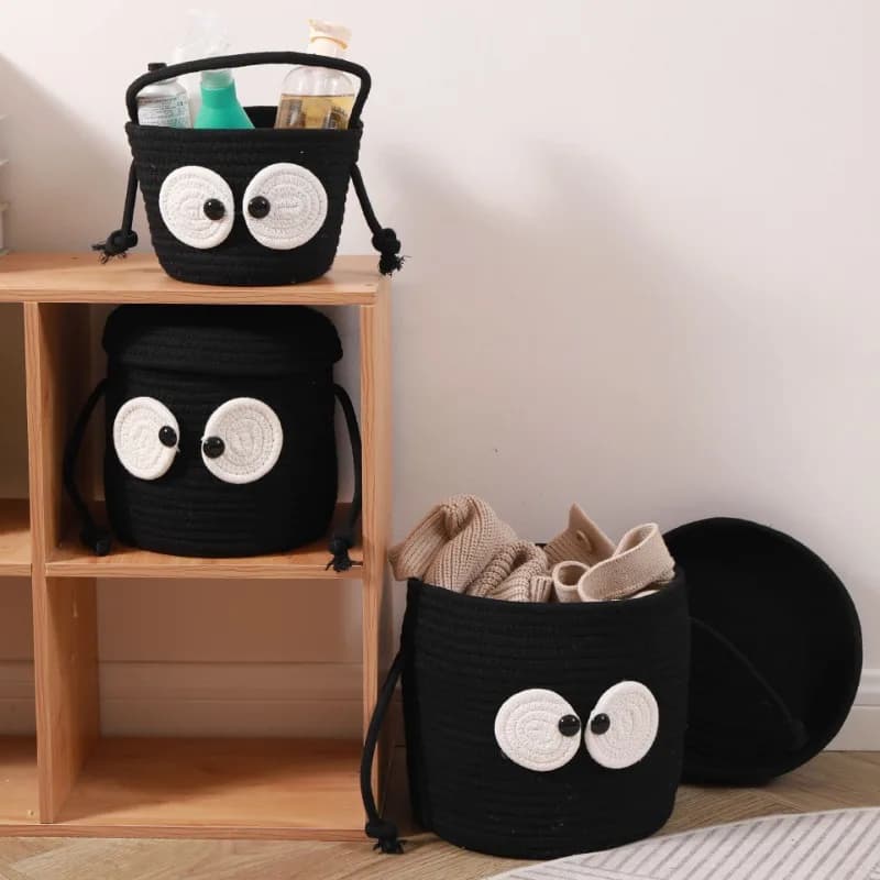 Disposable cloth basket for home use cloth basket nice dirt bucket storage bag folding toy storage bag