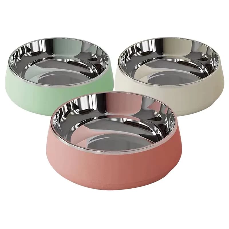 304 Food Grade Stainless Steel Pet Bowl Large 1.3L for Cat and Dog