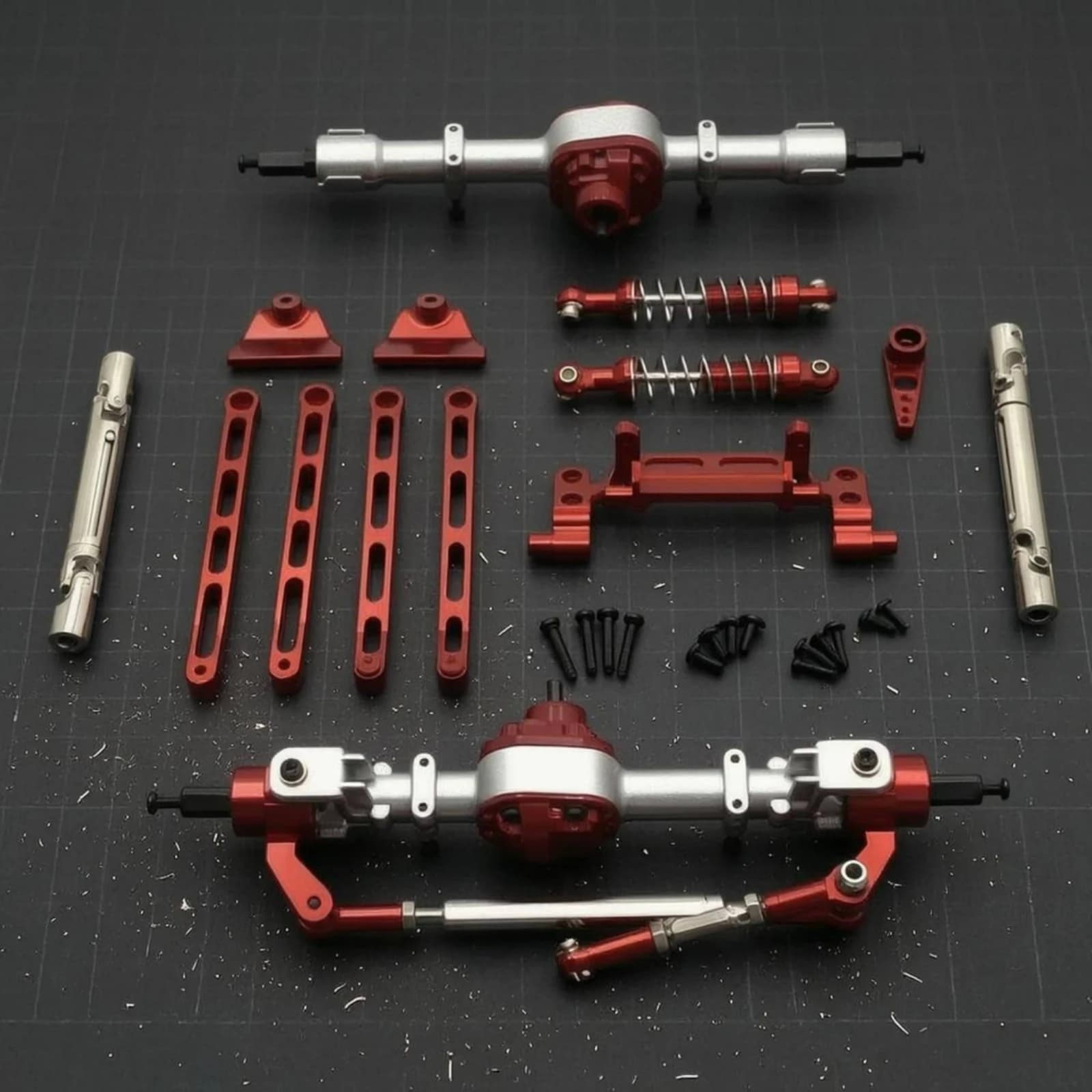 1:12 Rc Axle Kit Upgrade 1:12 Scale Axle Kit Vehicle Parts Steering Arm High Strength