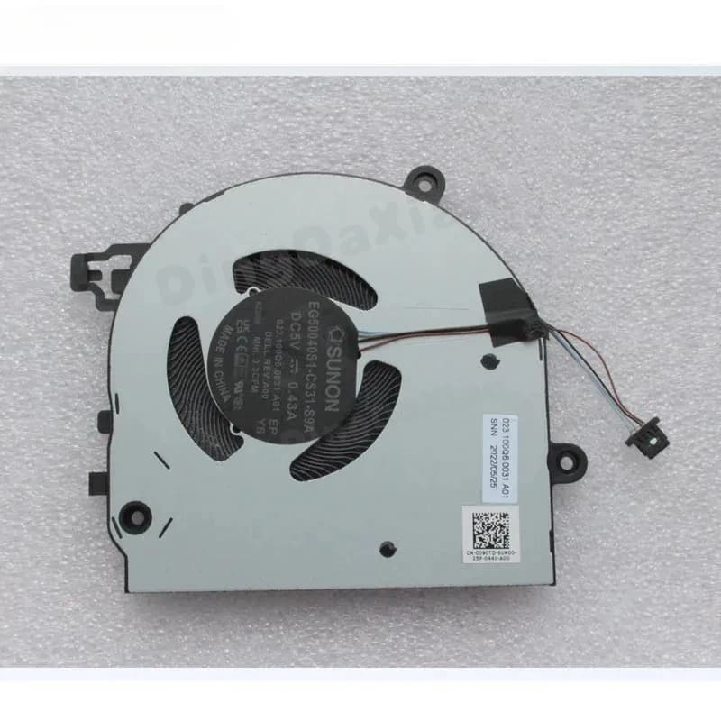 Nuova ventola di raffreddamento CPU originale per laptop Dell Latitude 13 5330 0090TD EG50040S1-CS31-S9A DC5V 0.43A 023.100Q6.0031 A01 Min.3.3cfm