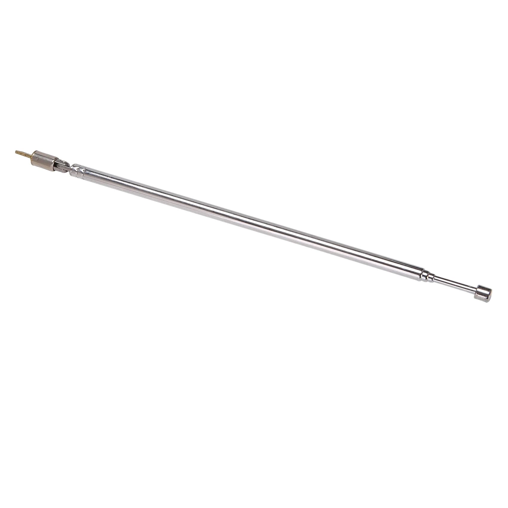 20X Coppia di Antenne Telescopiche Universali in Acciaio Inox a 4 Sezioni da 62,5 Cm (24,6 Pollici) per Radio AM FM