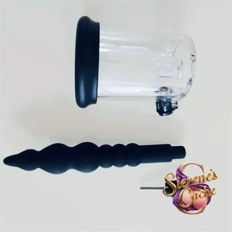 SC2025 New Pump Smart Rosebud Great Spinal Pump Dildo Butt Plug Dilator Anal Massage Prostate Ano Extender Sex Toys For Man Wo