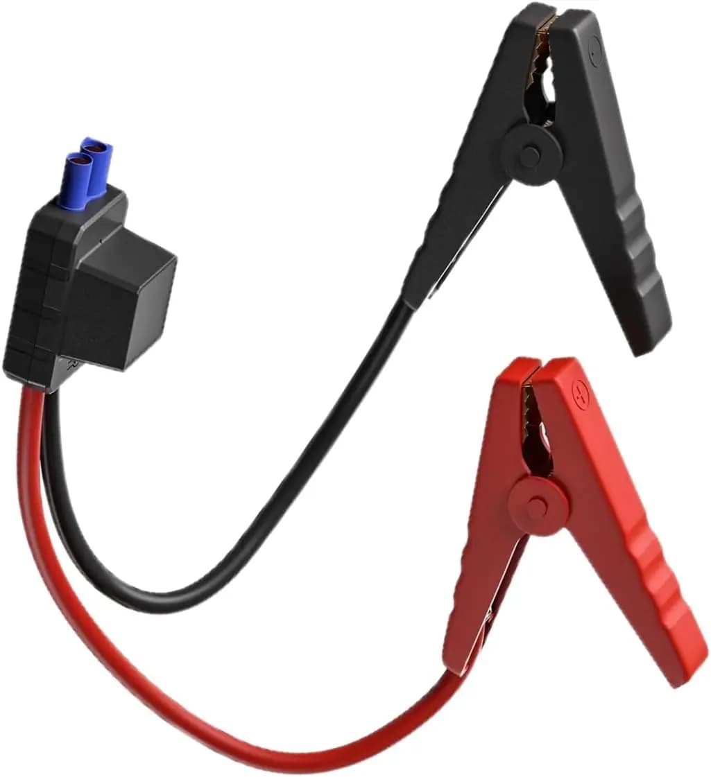 Morsetto batteria per pompa aria avviamento emergenza auto, tubo di gonfiaggio pompa aria, borsa EVA 22X13X10CM, sostituzione cavo booster batteria