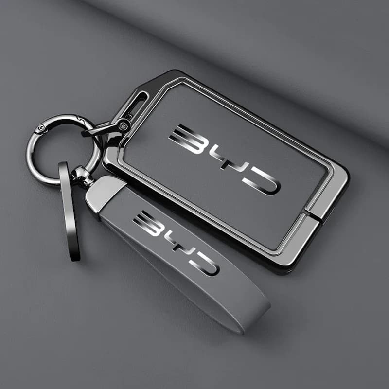 For BYD Atto3 Yuan Tang EV Han Qin Song Plus DMi Dolphin S7 S6 L3 M6 F3 F0 Car NFC Card Samrt Key Cover Case Holder Fob Keychain