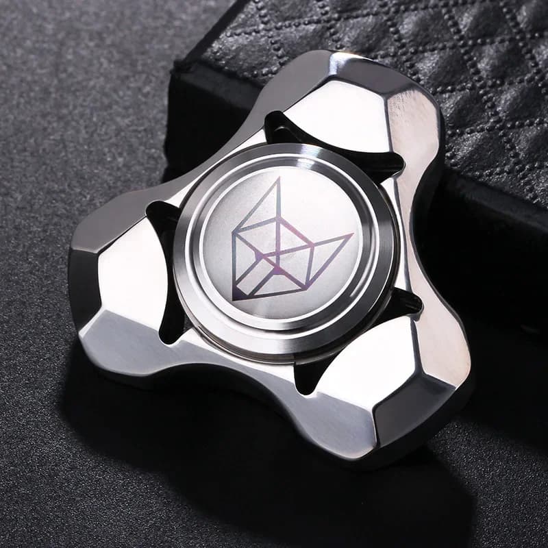 Nuovo volpe in acciaio inossidabile metallo Fidget Spinner adulto EDC antistress mano Spinner giocattolo da ufficio autismo giocattoli antistress