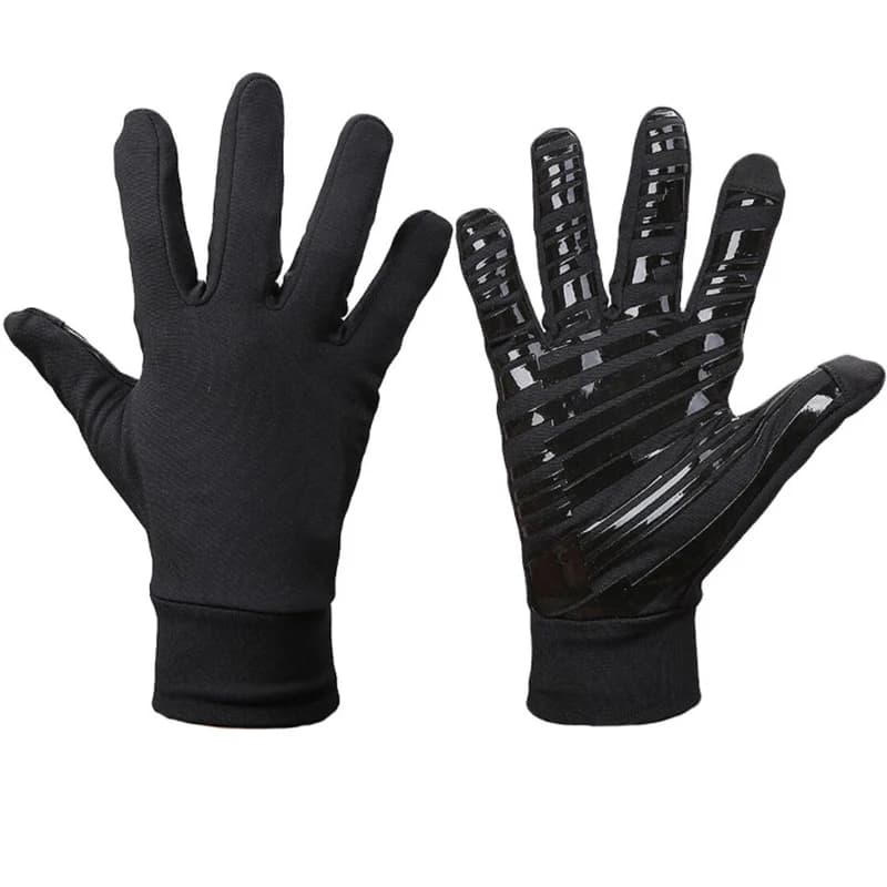 Comfortable Outdoor Sports Gloves Silicone Gel Palm Fleece Lining Waterproof Touchscreen Function For Cycling Running Racing