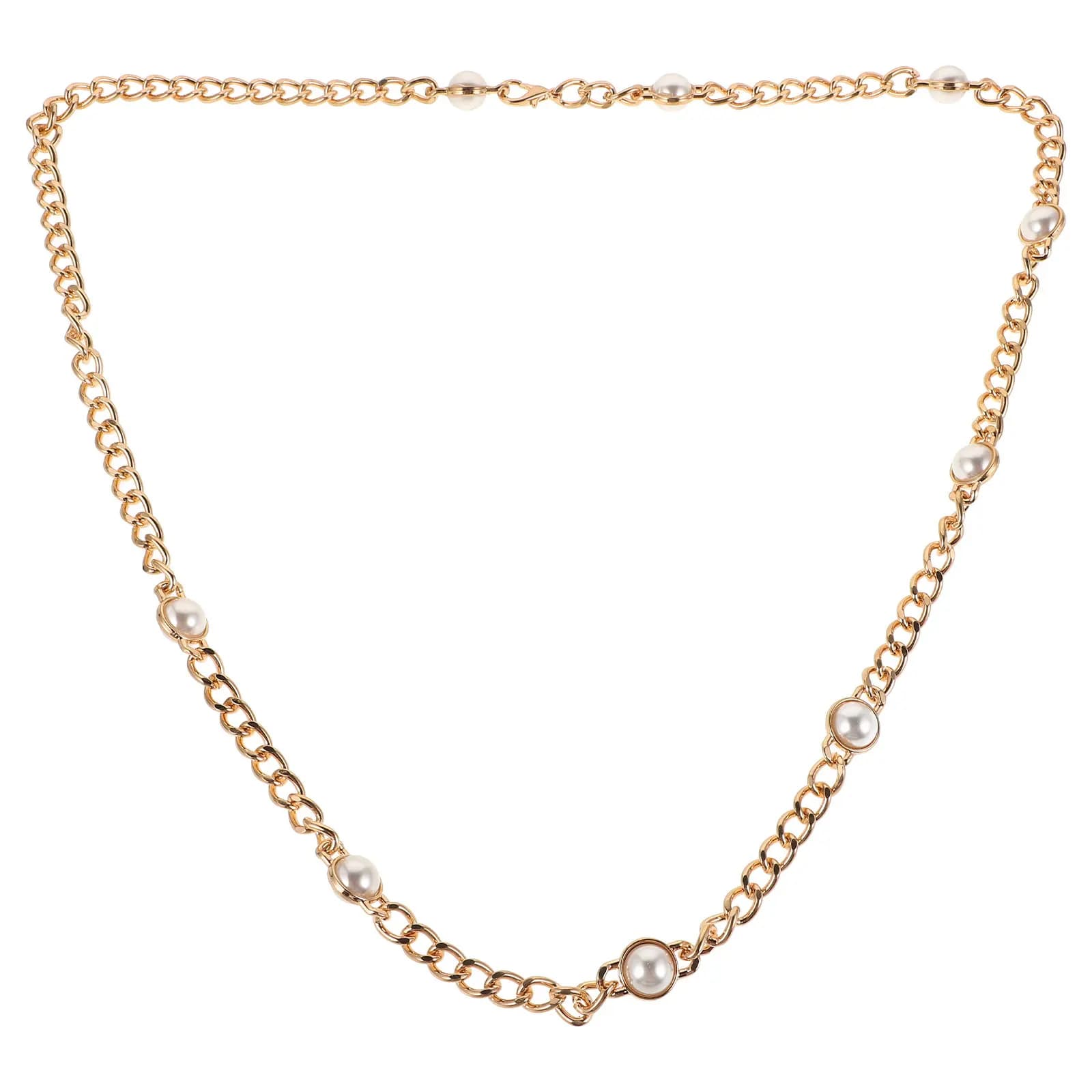 Cintura a Catena con Perle Regolabile, Gioiello per il Corpo in Metallo, Accessorio per Abito da Sposa, Cintura con Perle per Donne e Spose