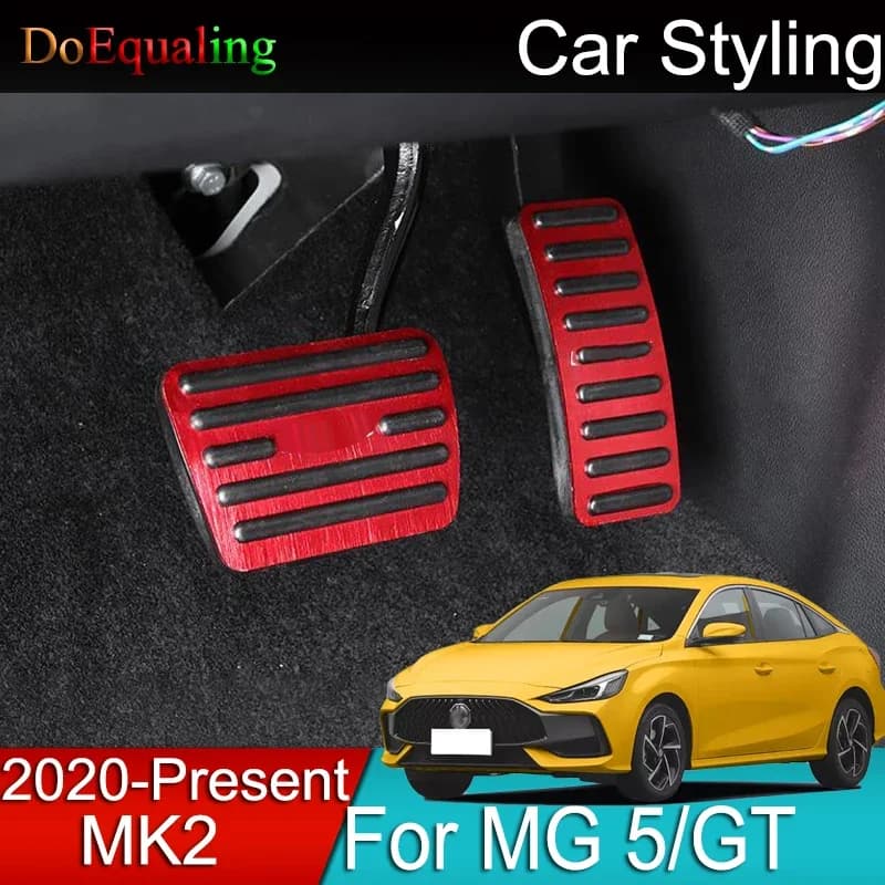 Per MG 5 MG5 MG6 RX5 HS MGGT 2nd 2023 2022 AT Refit acceleratore poggiapiedi pedali piastra frizione acceleratore freno a pedale Styling