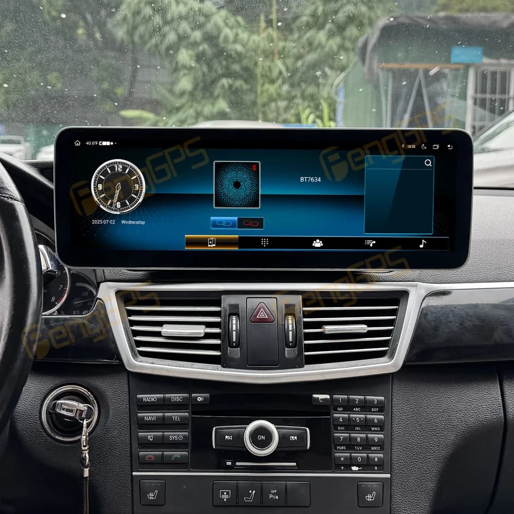 Car Radio 14.9 Inch Android 14 CarPlay For Mercedes-Benz E 2010-2013 Touch Screen Multimedia Player GPS Navigation Head Unit DSP