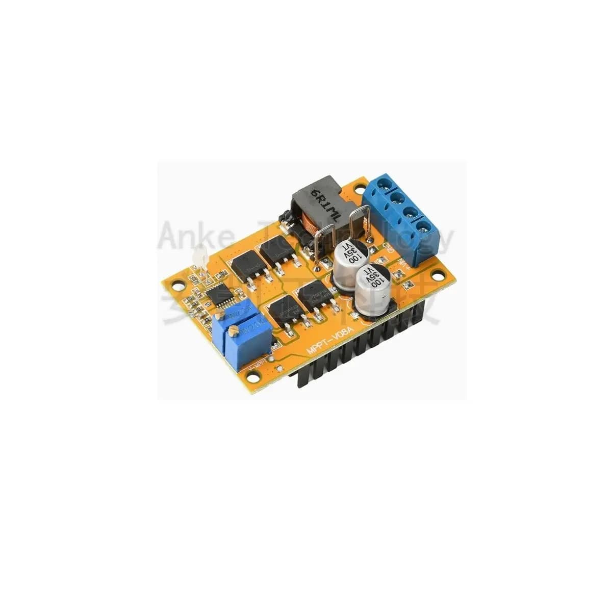 Modulo di ricarica solare MPPT, pannello solare, controller batteria al litio, alta potenza, completamente automatico, tipo universale, 12 V 24 V