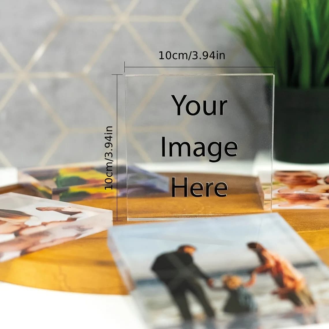Cornici per Foto in Acrilico Personalizzate, Decorazioni da Scrivania, Ricordi Personalizzati, Cornici per Foto in Acrilico per Casa e Ufficio