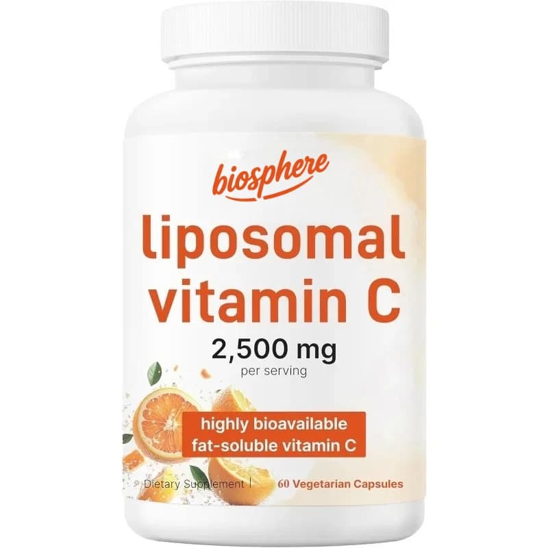 VitaPost Lipoxy Vitamin C 2500mg High Bioavailability Immune support Antioxidant supplement 60 vegetarian capsules
