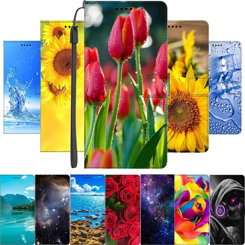 Per Honor X7d 4G 5G Custodia a portafoglio Custodia a libro magnetica Custodia in pelle di vibrazione per Honor X70 5G 400 Smart Play 10T Custodia per telefono Funda Coque