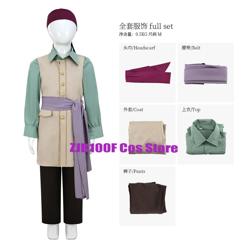 Anime Captain Clark Cosplay Costume Uniform Adult Man Coat Shirt Pants Clothing Set Halloween Play Outfit