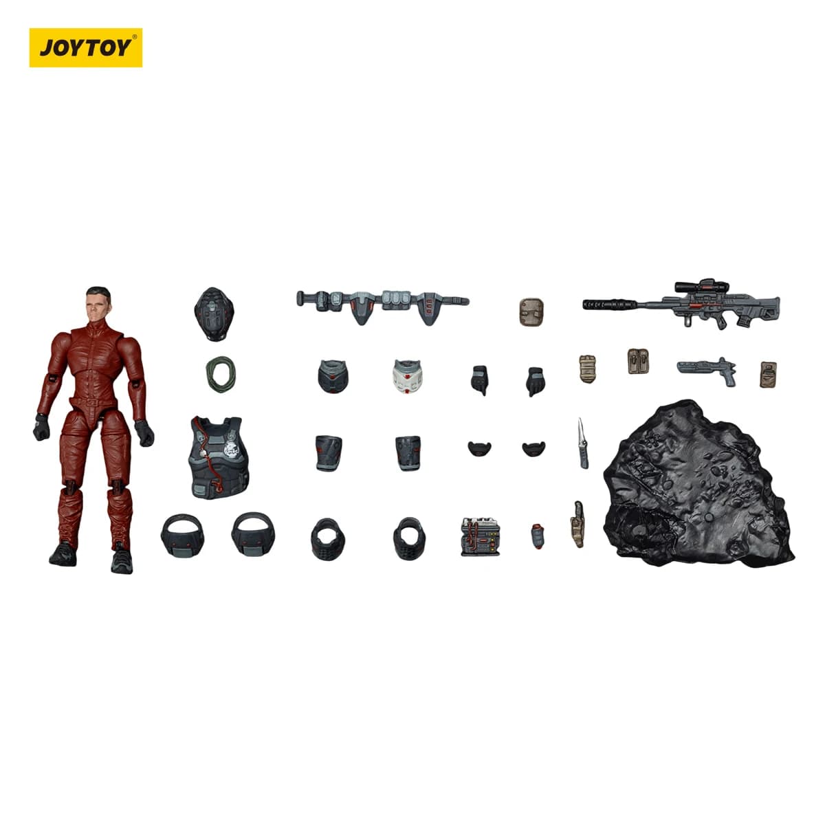 [IN MAGAZZINO] JOYTOY Dark Source 1/25 Action Figure UNSC Assaulter&Steel Ride Corps Designato [12 PZ] Modello