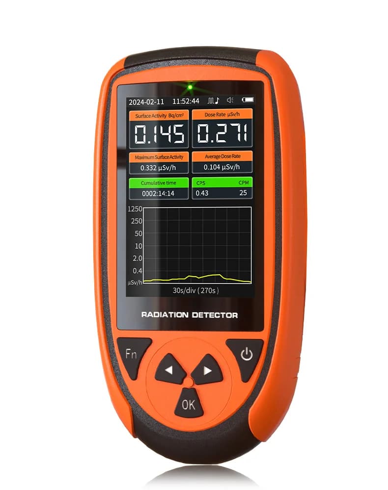 Aikesi Radiazioni nucleari Lnd7311 Contatore Geiger Rilevatore radon per finestre in mica Sensore rilevatore raggi Alpha Beta Gamma X