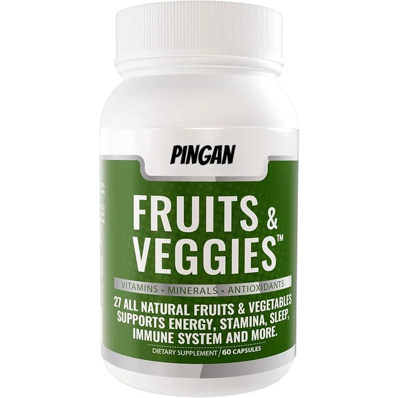 Fruit and vegetable supplements -27 Superfoods for adults, fruit and vegetable vitamins -60 vegetarian fruit capsules