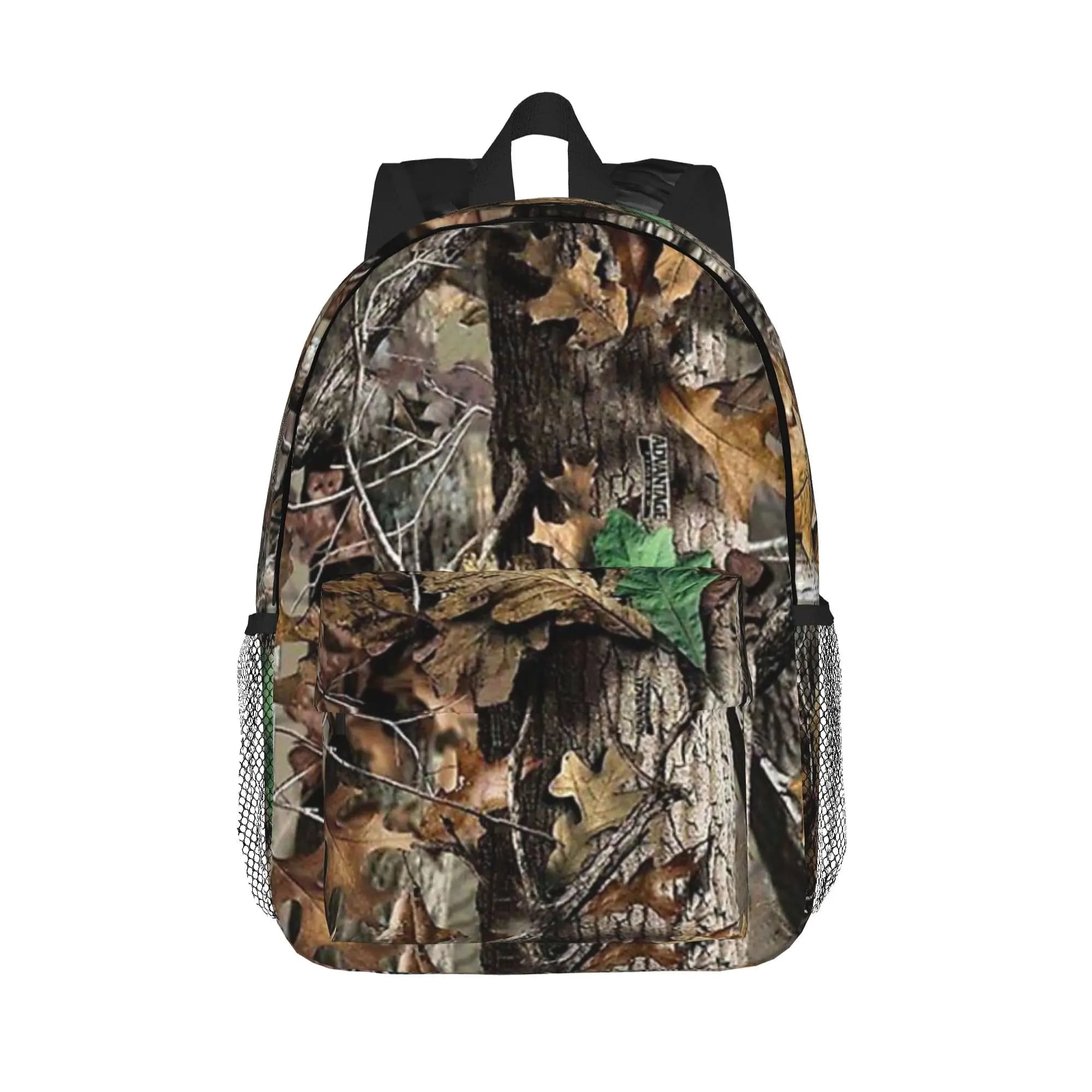 Real Tree Camouflage Backpack Hot Sale Daypack Large Capacity Boys Girls BookBag Shoulder Bags for Men Women School Bag