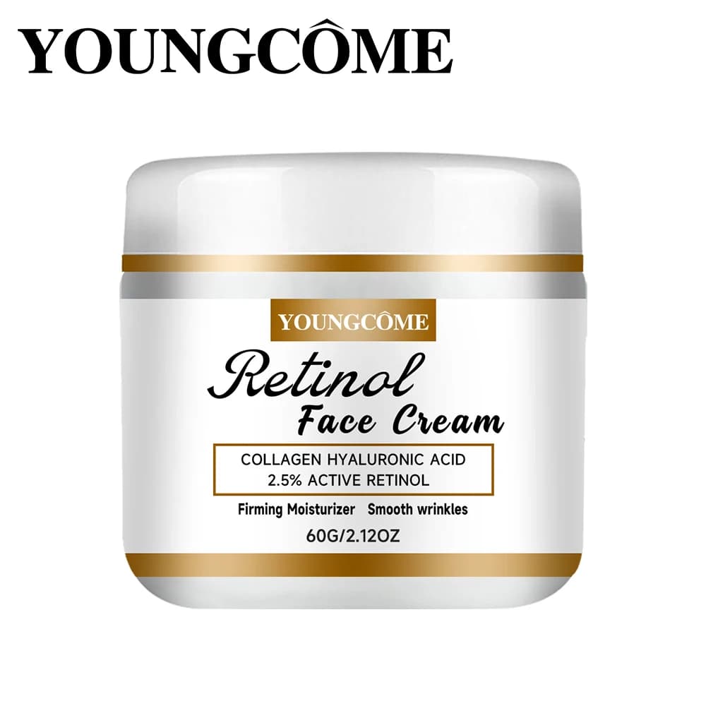 YOUNGCOME Retinolo Collagene Crema Per Il Viso Cura Della Pelle Idratante Schiarente Idratante Rughe Liscie Rassodante Viso Viso Cura Della Pelle