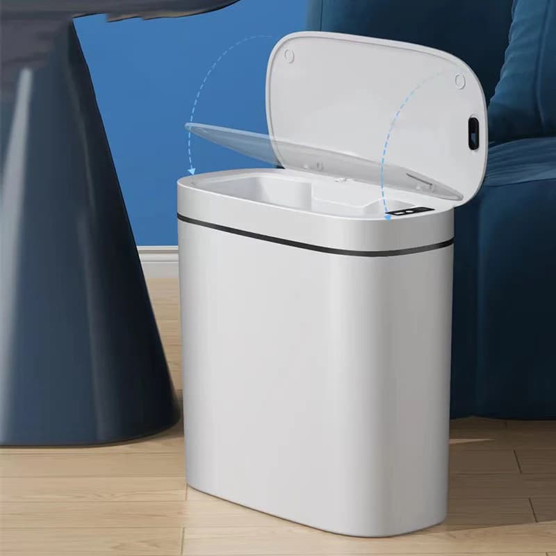14L Automatic Touch Smart Trash Can pattumiera bagno immondizia toilette riciclare cestino dei rifiuti cestino del sensore della cucina per secchio della spazzatura