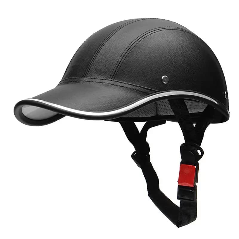 Casco moto bici bicicletta berretto da Baseball mezzo casco Scooter MTB ciclismo sicurezza elmetto adulti equitazione proteggere attrezzature