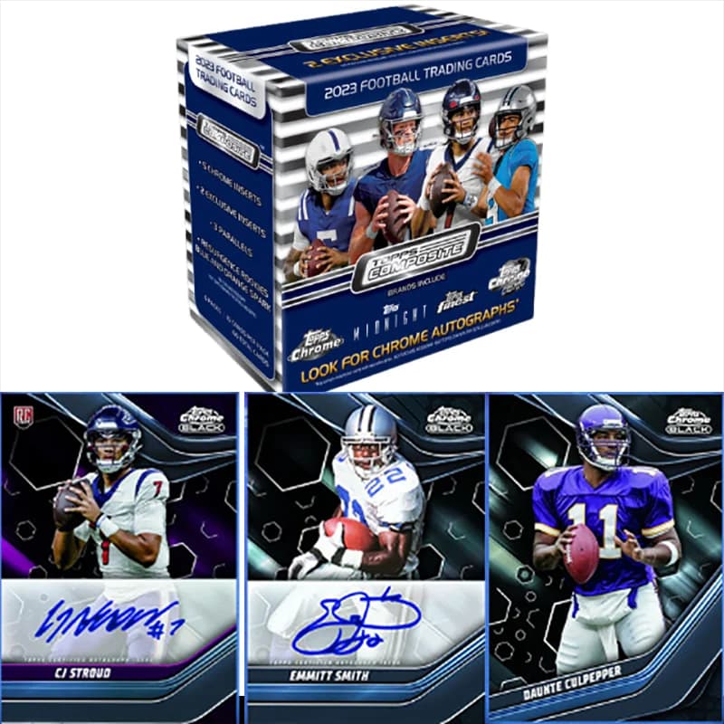2023 Topps Composite Football Mega Box Carte Collezionabili Sportive Carte Giocatori Rugby Regalo