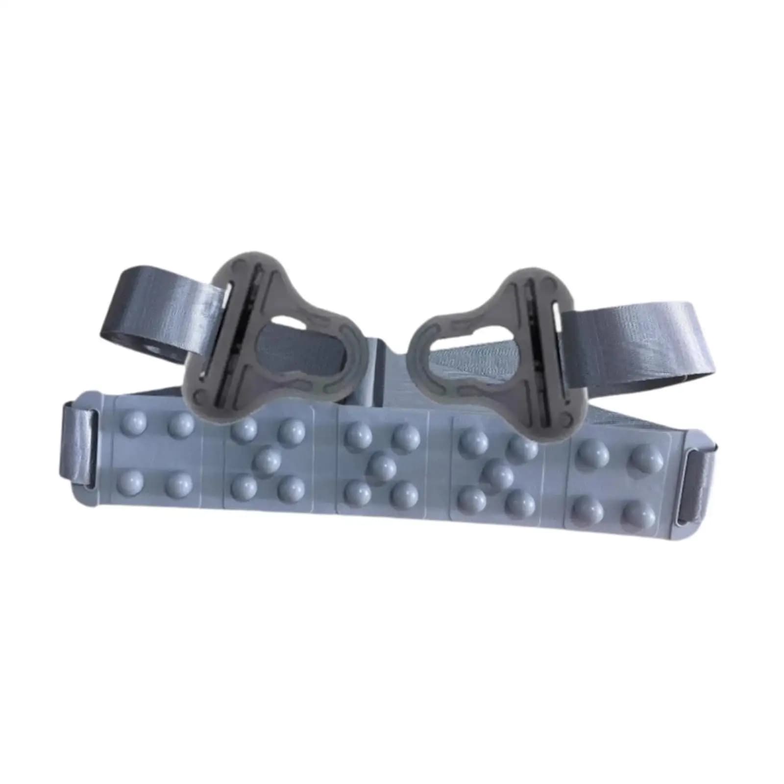 Running and walking belt for treadmill with massage function
