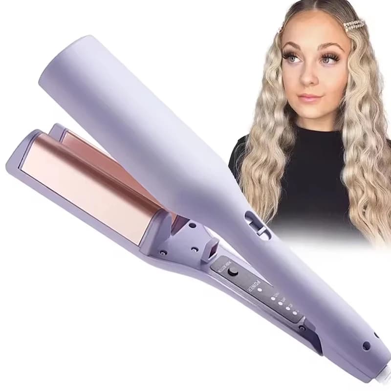 32mm francese bigodino di capelli onda professionale rotolo di uova ferro arricciacapelli ondulato styler ondulato riscaldamento rapido volumizzante strumento per lo styling